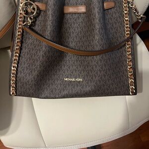 Michael Kors Signature Brown Shoulder Bag